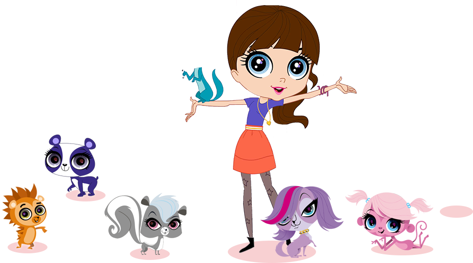 Littlest Pet Shop - Cartoon (928x517), Png Download