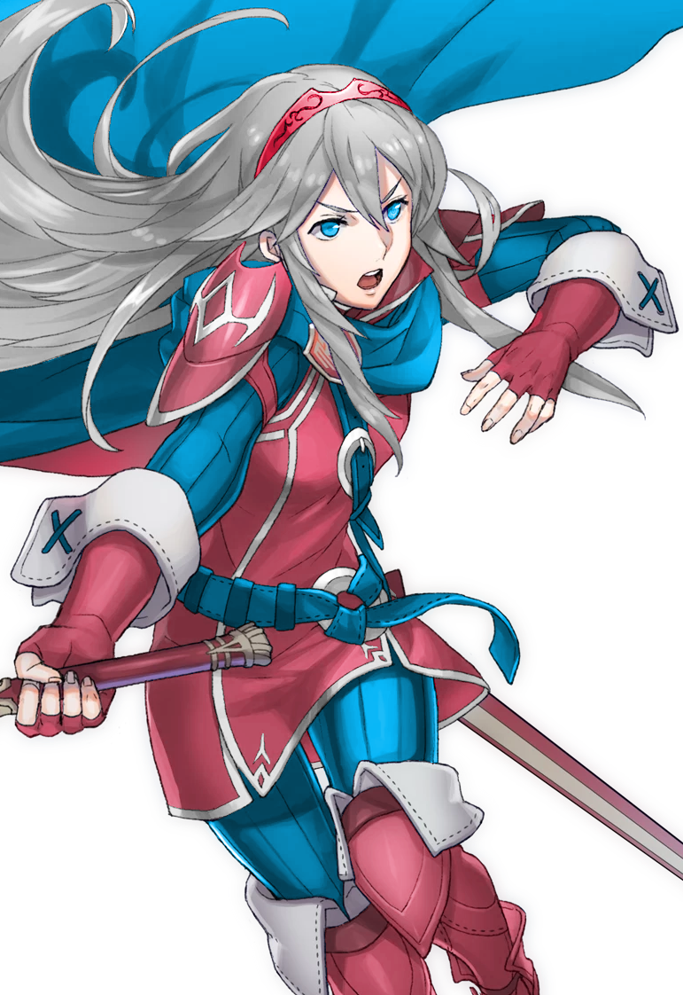 Trans Lucina - Glorious Archer Lucina (771x1122), Png Download