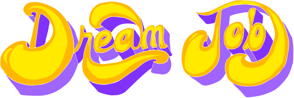 Dreamjob - Graphic Design (1000x333), Png Download