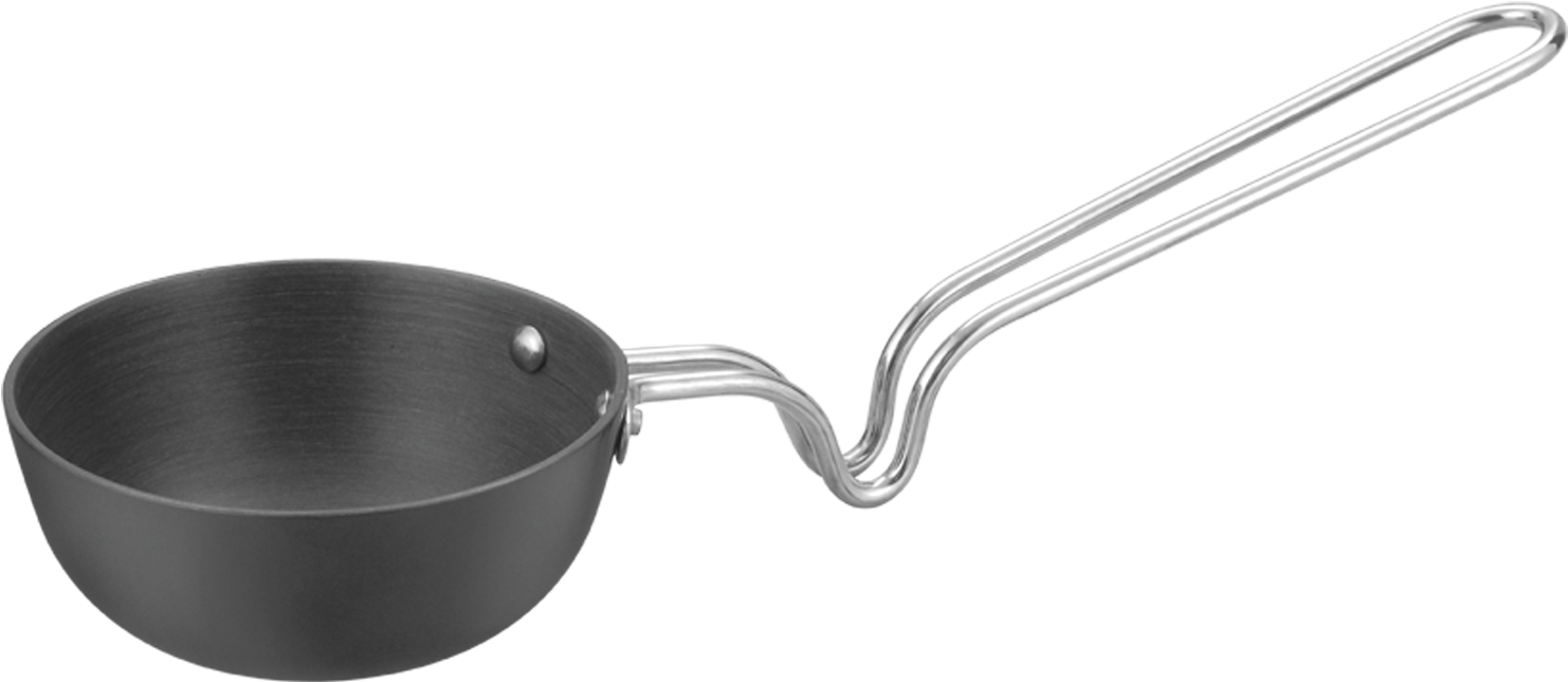 47% Padmini Hard Anodized Tadka Pan 100mm - Tadka Pan For Induction (1600x1600), Png Download