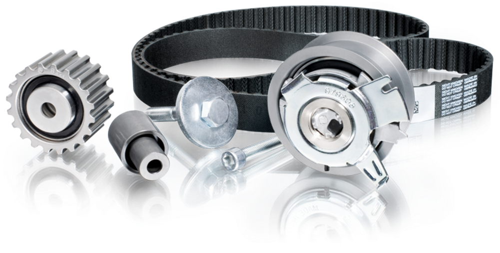 Hepu® Timing Belt Kits - Timing Belt Kit Png (1000x579), Png Download