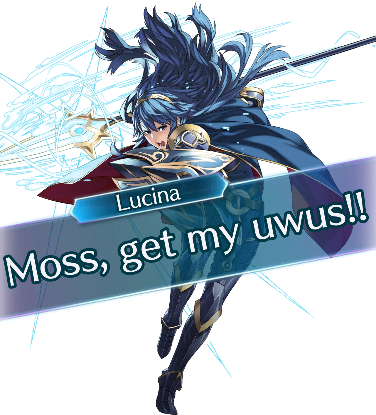 If Inside Jokes Are Acceptable Can I Have Brave Lucina - Lucina Fire Emblem Heroes (1280x1459), Png Download