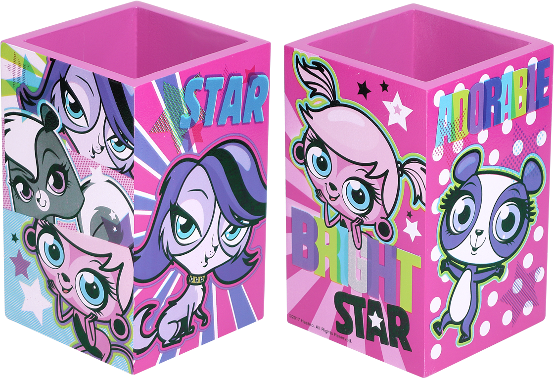 Littlest Pet Shop Ahşap Kalemli̇k - Cartoon (1200x1200), Png Download