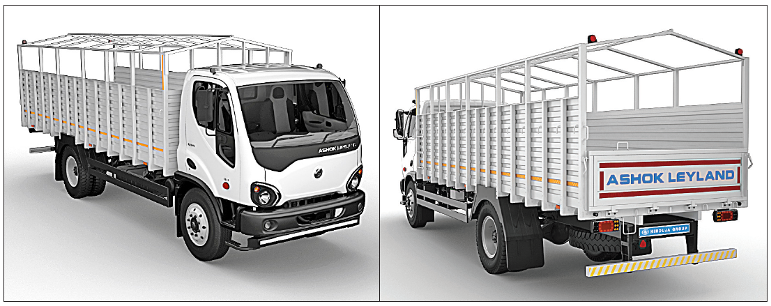 Image - Trailer Truck (1306x552), Png Download