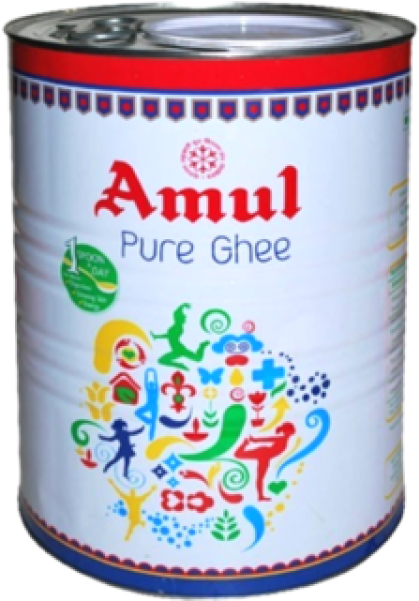 New Here - Amul Ghee 5kg Price (600x600), Png Download