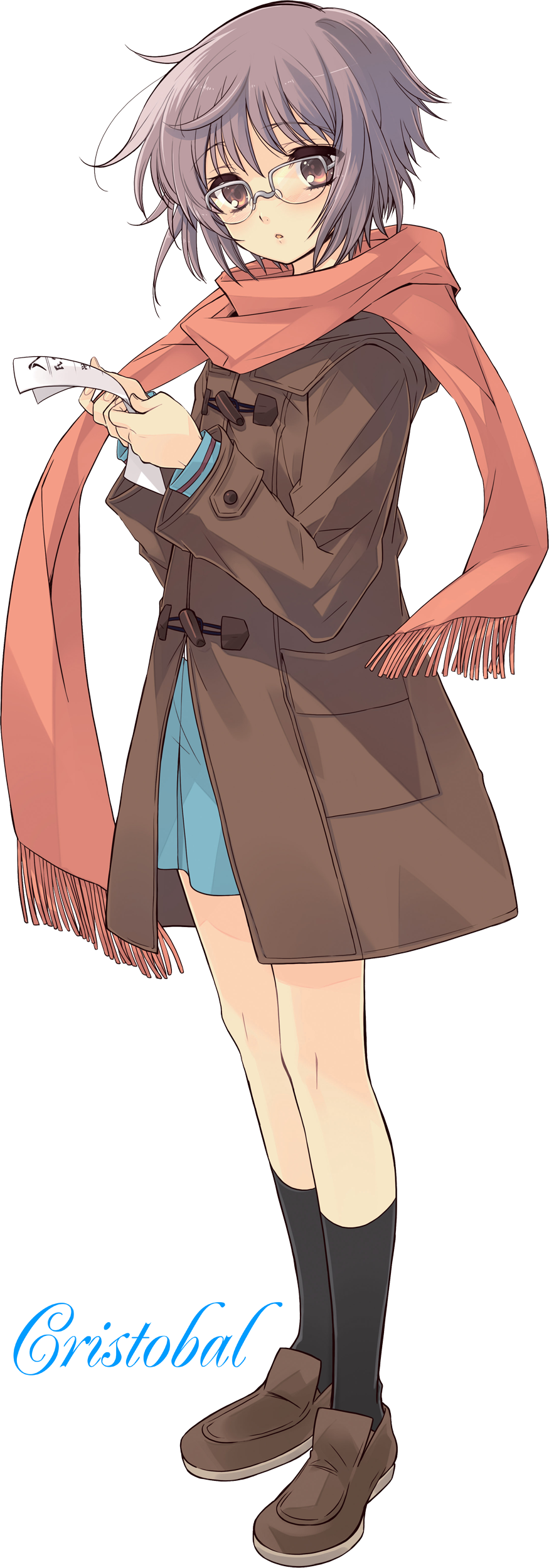 Reminiscence Of Haruhi Suzumiya (875x2500), Png Download
