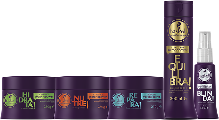 Combo Completo Haskell Cronopower 5 Itens - Linhas Haskell (850x486), Png Download