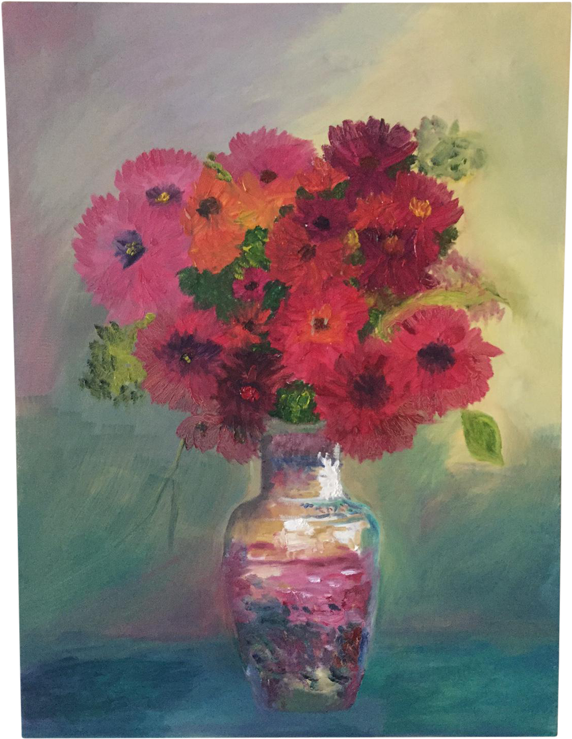 In A Vase Chairish - Bouquet (1246x1611), Png Download