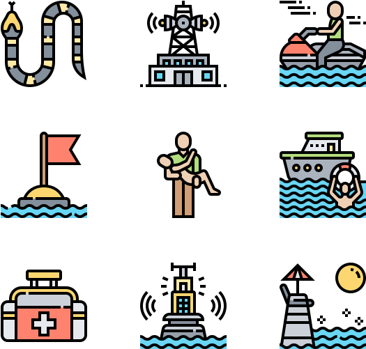 Lifeguard And Emergency Services (600x564), Png Download