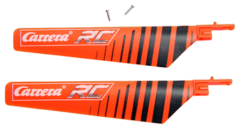 Main Rotor Blades For Helicopter Air Toro - Orange (700x467), Png Download