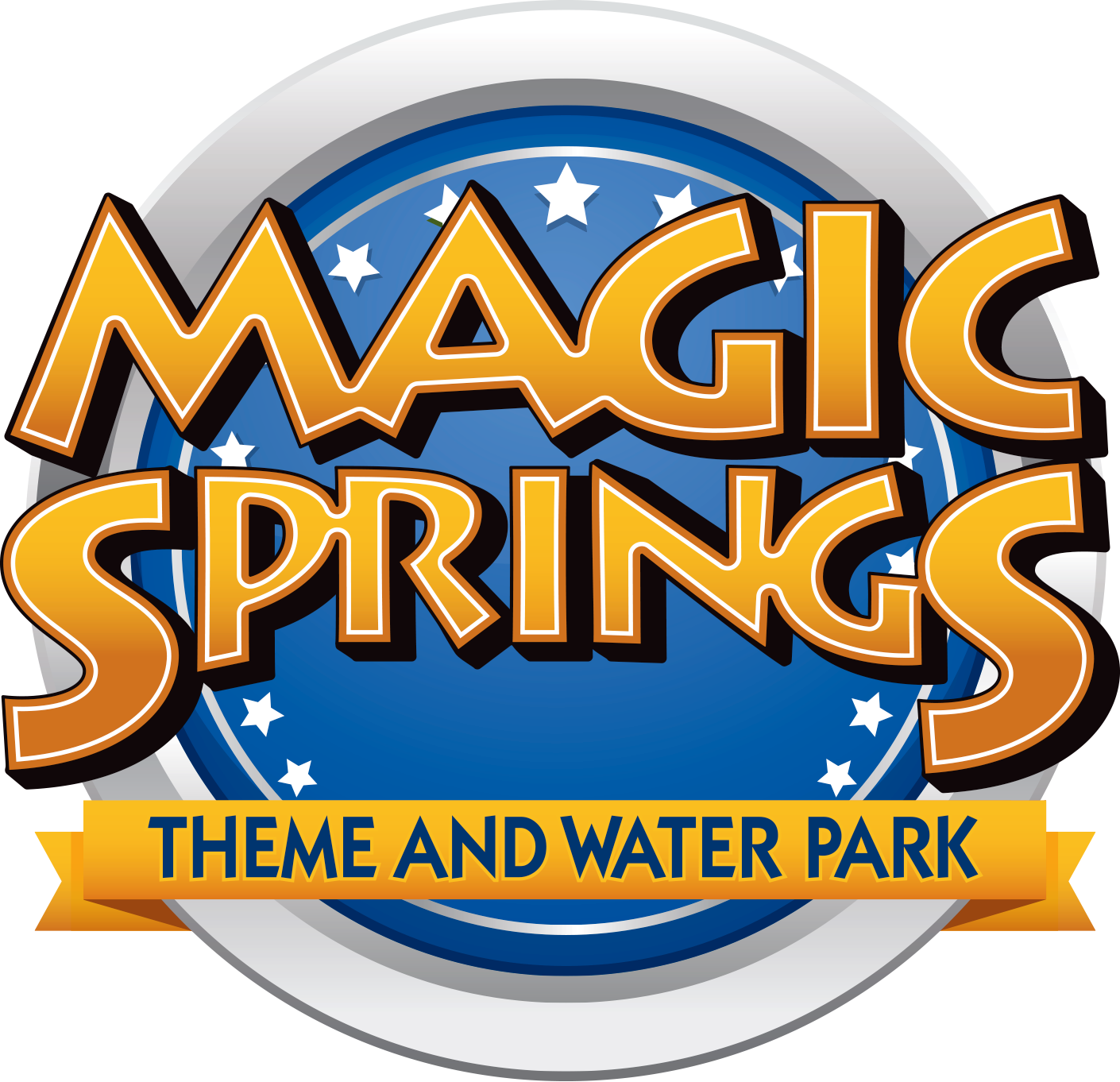 Magic Springs Theme And Water Park - Magic Springs And Crystal Falls (1410x1362), Png Download