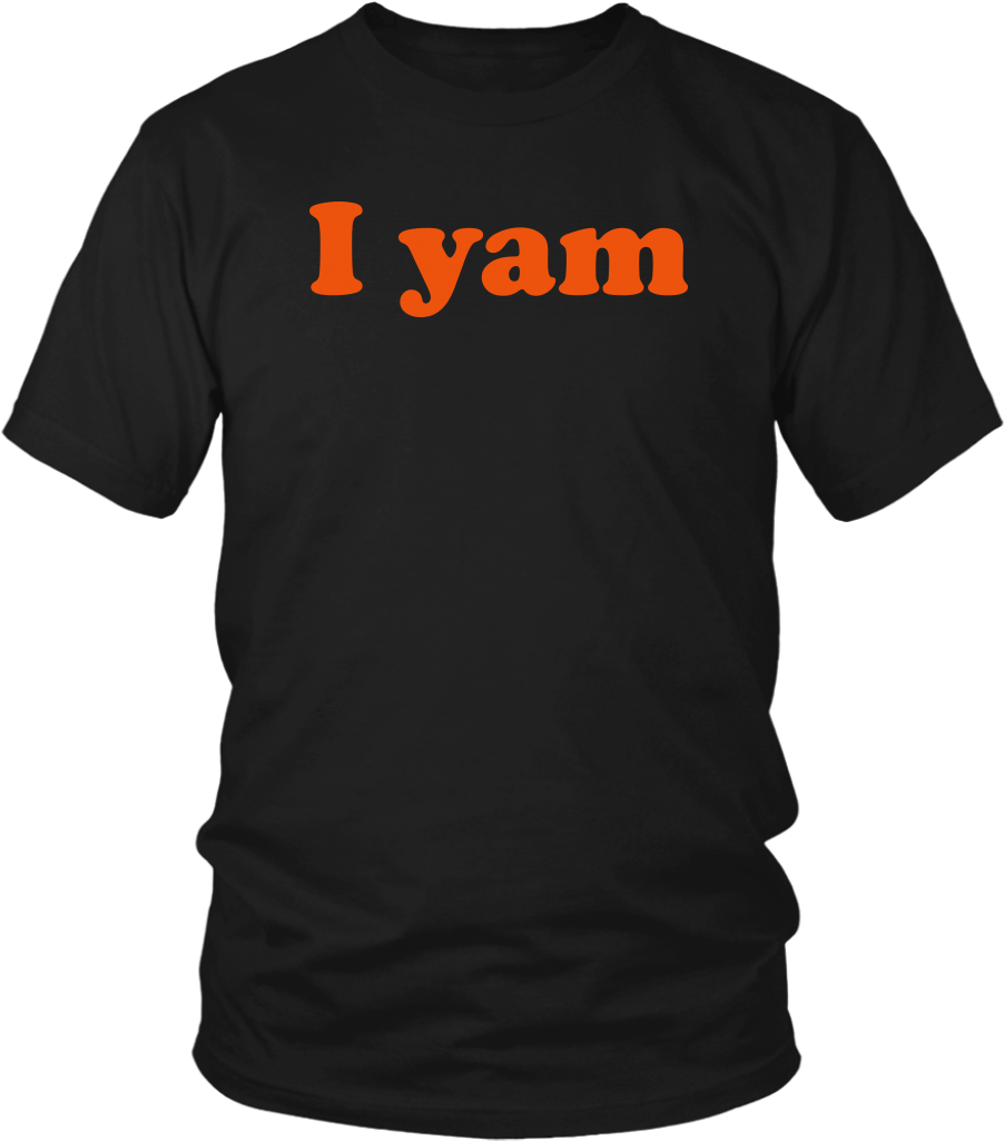 She's My Sweet Potato I Yam T Shirt Couples - Larry Bernandez T Shirt (1024x1024), Png Download