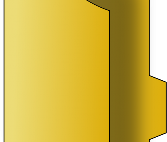 Yellow Clipart File Folder - Colorfulness (640x480), Png Download