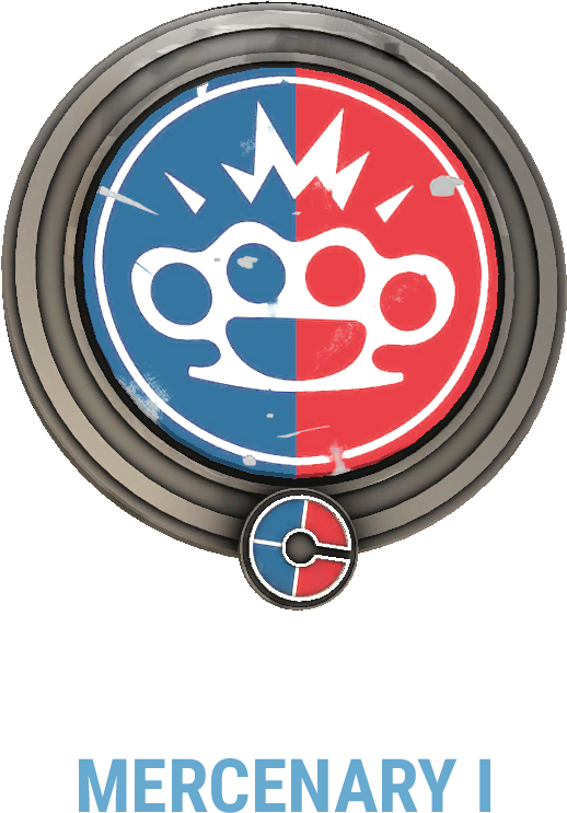 What Are Ranks A - Team Fortress 2 Competitive Logos (594x858), Png Download