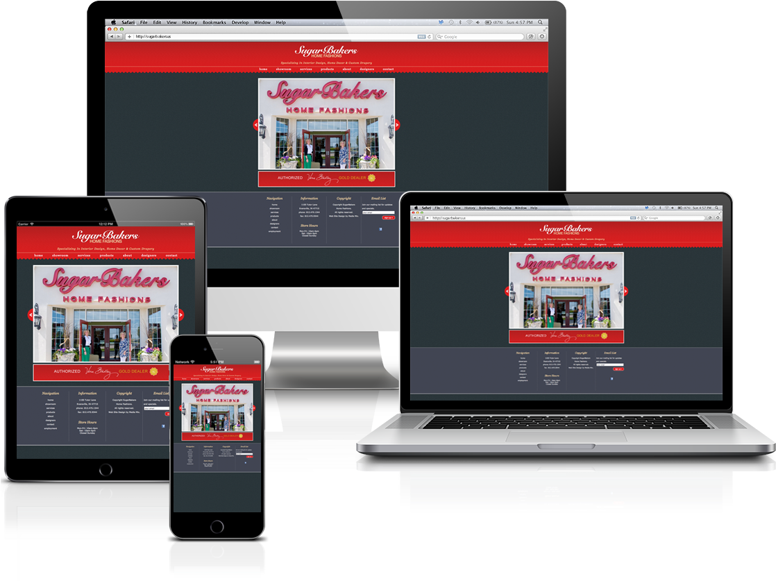 Sugar Bakers Web Mockup - Curso De Cavaquinho Com Dudu Nobre (1290x844), Png Download