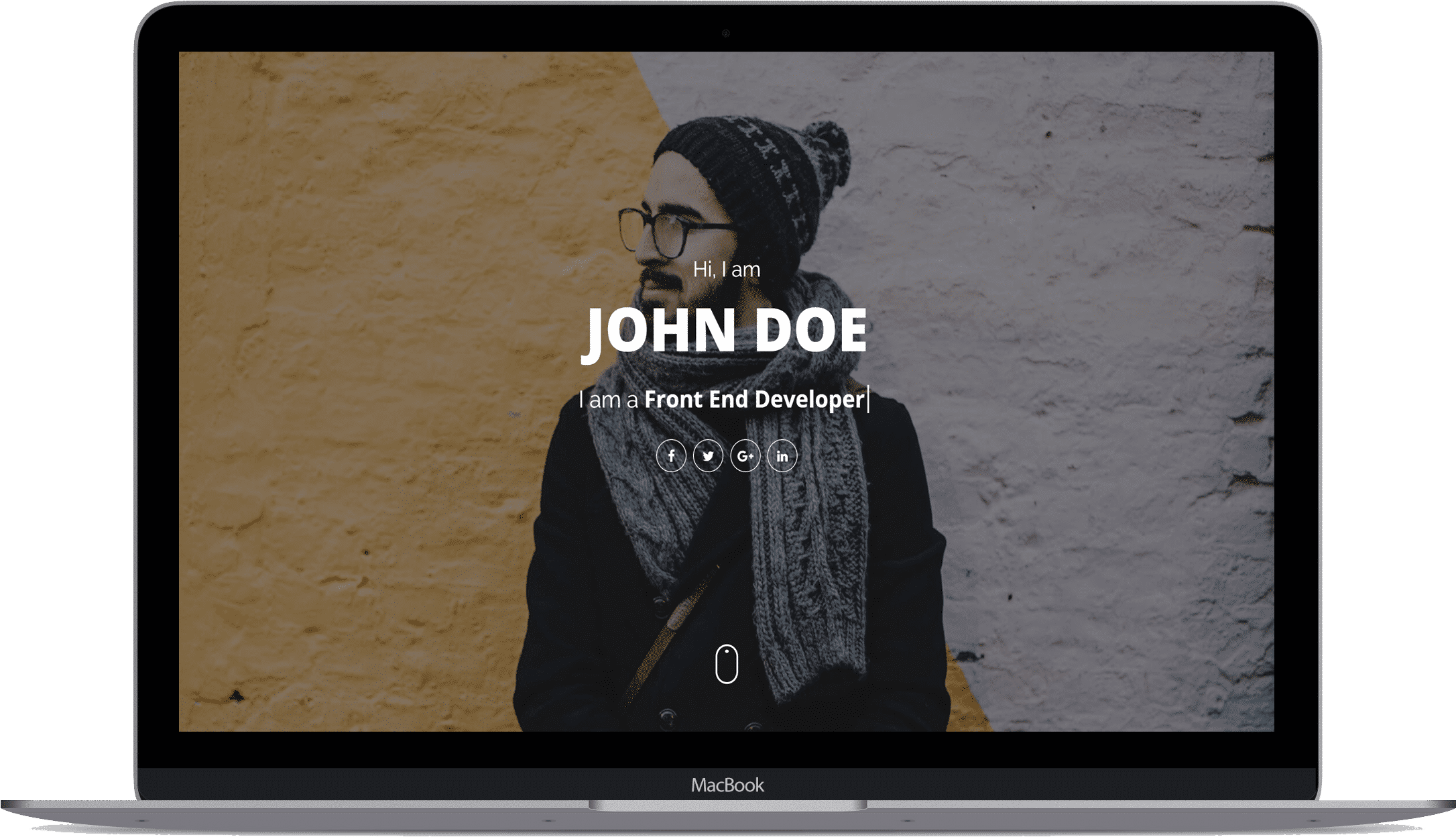 Vivid Blogger Template - Hairstyle (2304x1368), Png Download