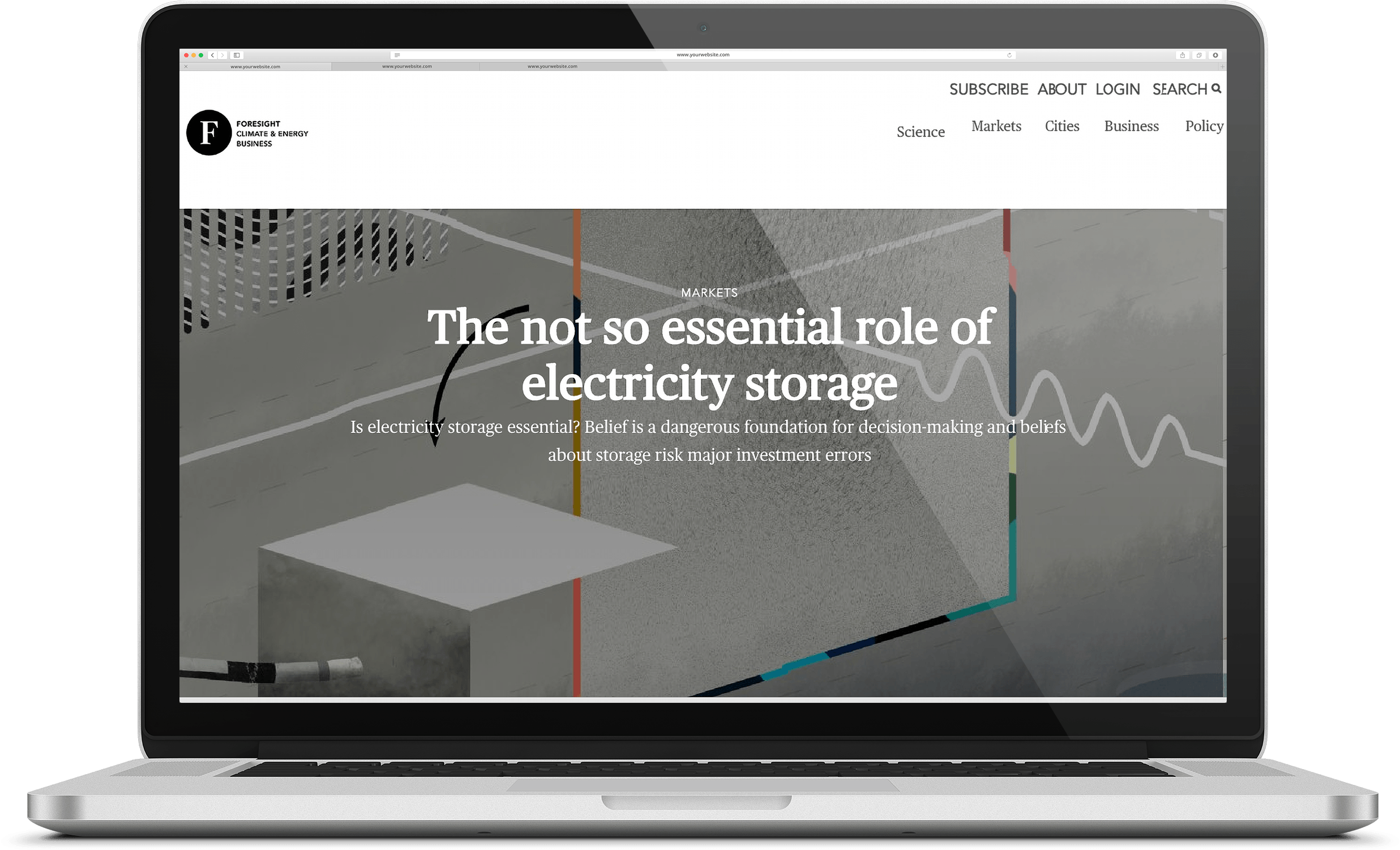 Your Company Subscribes To Foresight Climate & Energy - Netbook (2499x1610), Png Download