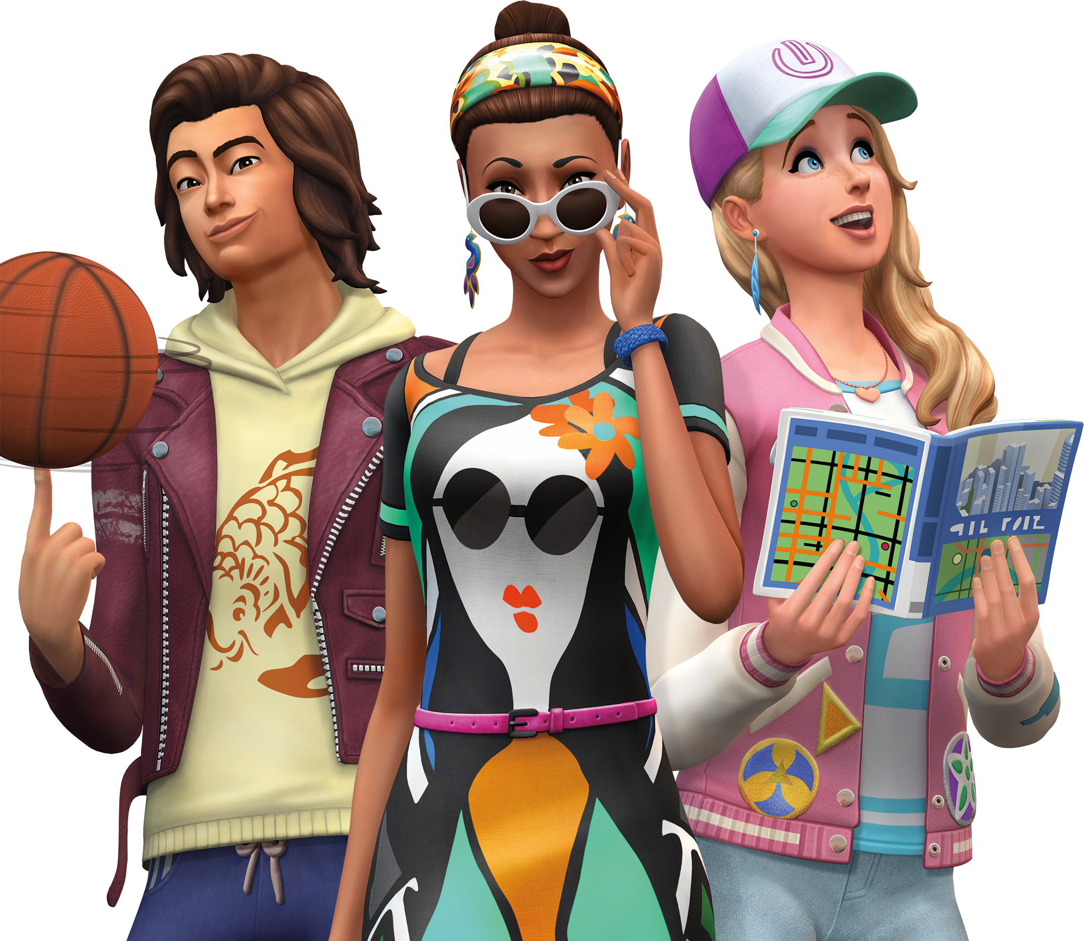Tagsbox Art City Living Icon Logo Renders The Sims - Sims 4 Ps4 Theme (2142x1859), Png Download