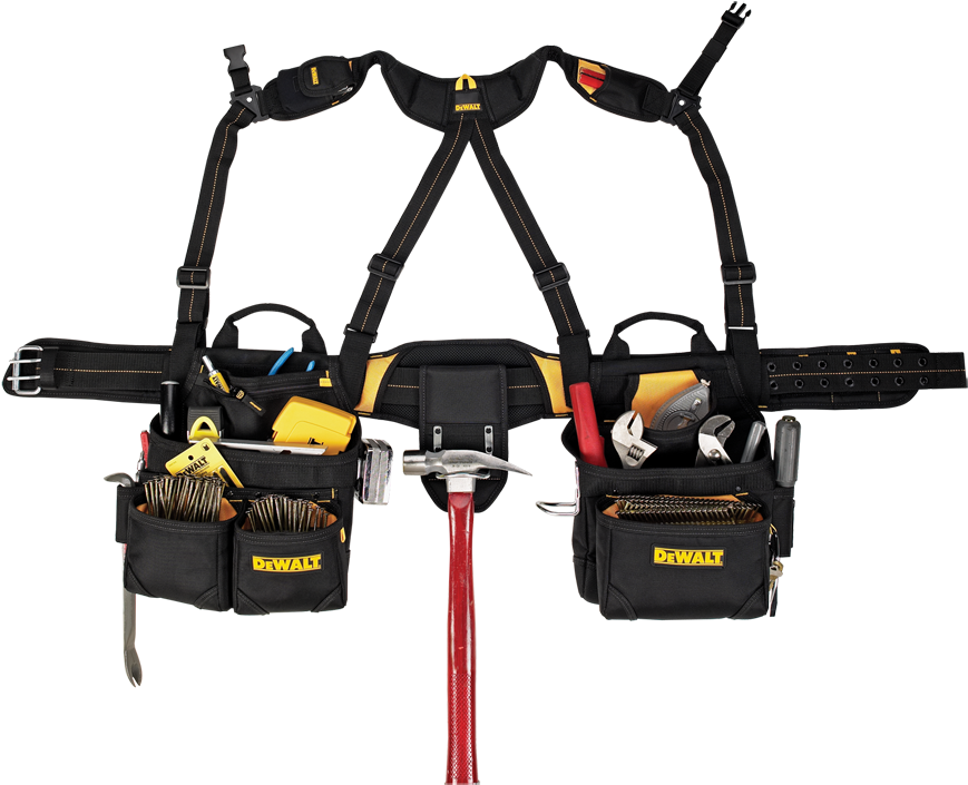 20-pocket - Dewalt Carpenters Tool Belt (900x900), Png Download