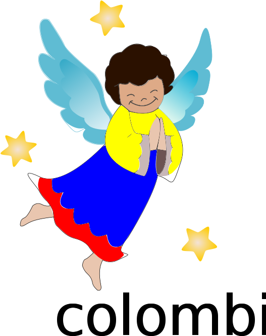 Download Vector - Angel - Religious Christmas Angel Clipart (566x800), Png Download