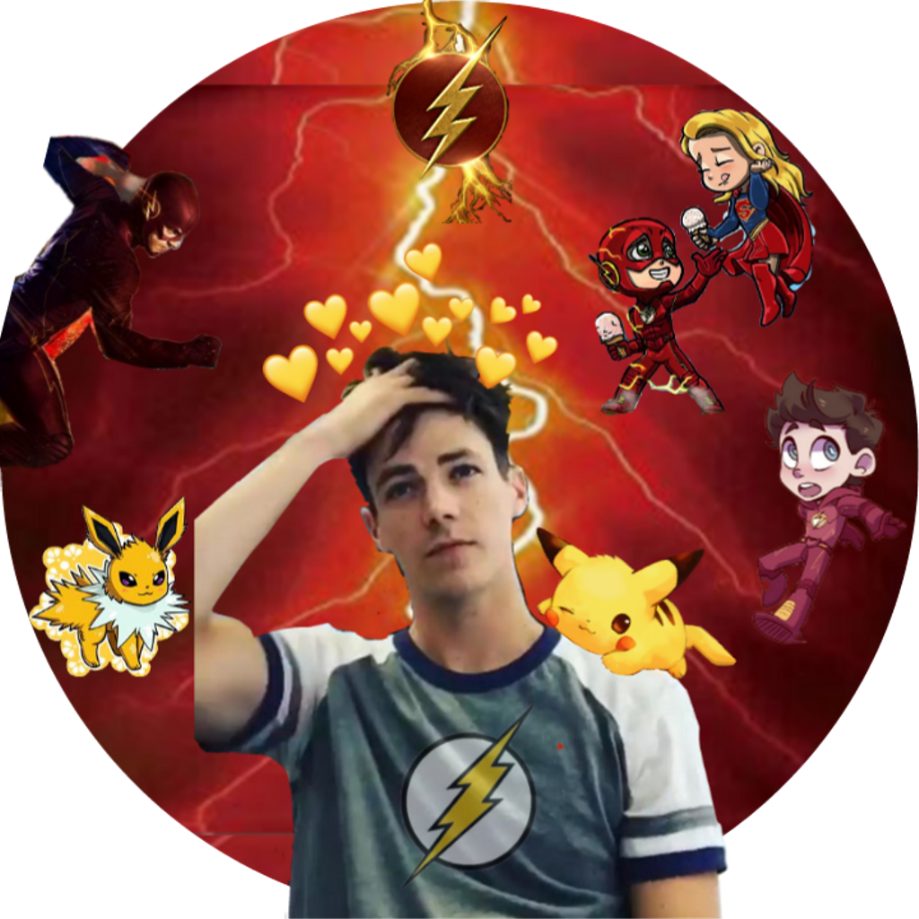 Flash Barry Allen Barryallen Thomas Grant Gustin Grantg - Boy (1024x1024), Png Download