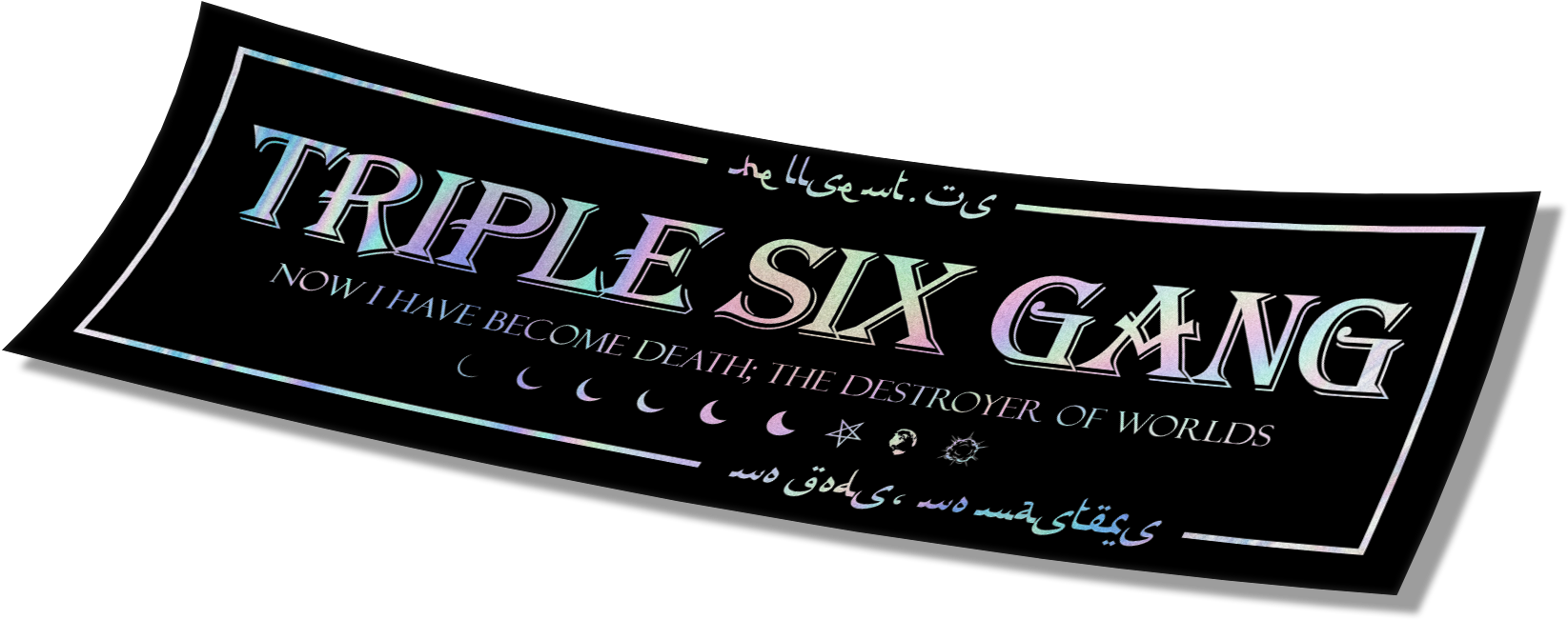 Image Of 666 Gang - Banner (2000x2000), Png Download
