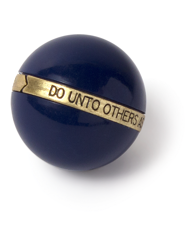 Valmark And The Golden Rule Marble - Sphere (900x787), Png Download