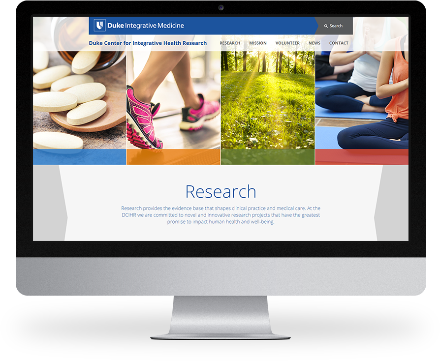 Kompleks Web Design Duke University Center Of Integrative - Website Selection (900x740), Png Download