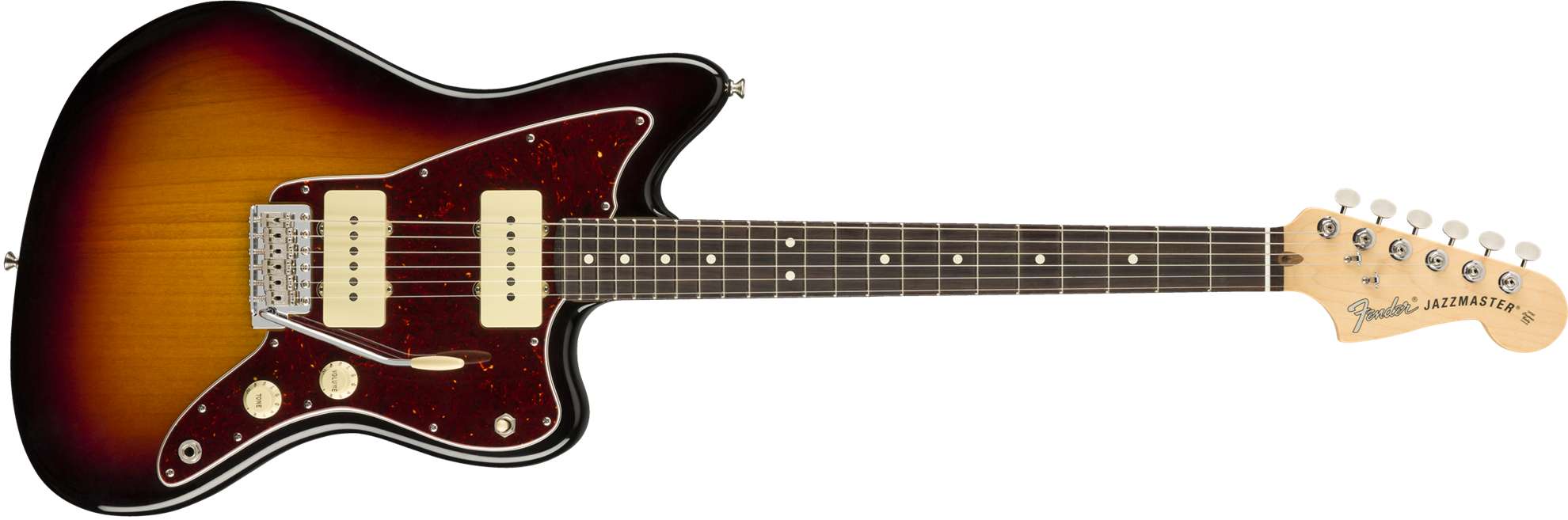 Fender American Performer Jazzmaster Electric Guitar - Fender Jazzmaster Png (1980x657), Png Download