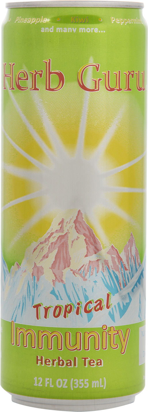 Tropical Immunity Herbal Tea - Caffeinated Drink (1600x2400), Png Download