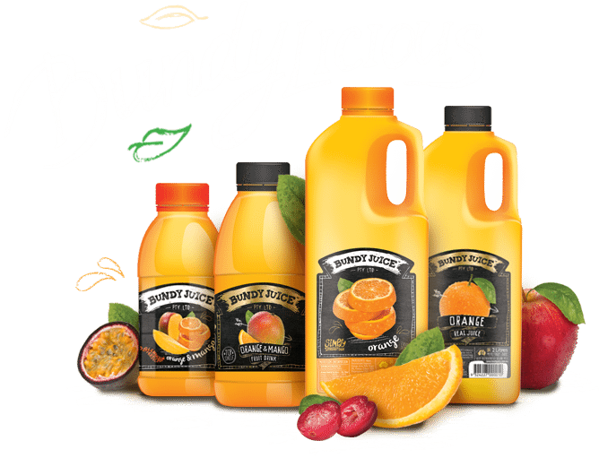 Bundy Juice 50% Tropical Juice 2ltr - Bundy Juice (668x511), Png Download