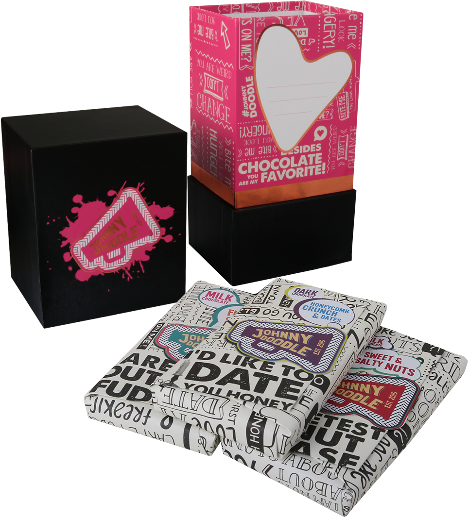 Do You Love Me, Yes I Doodle Giftbox - Box (1000x1500), Png Download