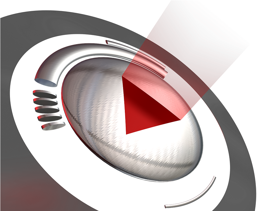 Play Button Technology - Logos Futuristas Gratis Png (1280x720), Png Download