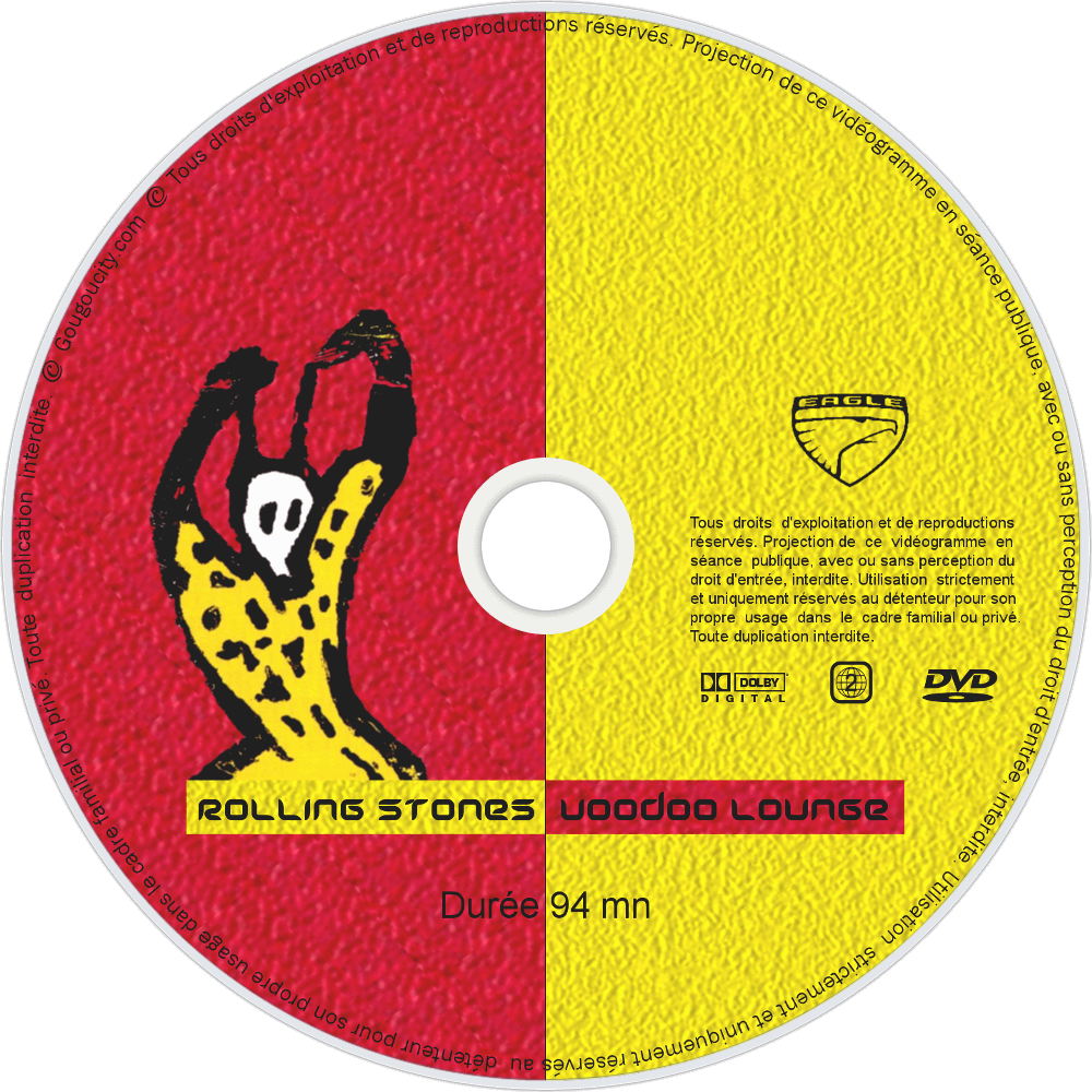 The Rolling Stones - Rolling Stones Voodoo Lounge Cd (1000x1000), Png Download
