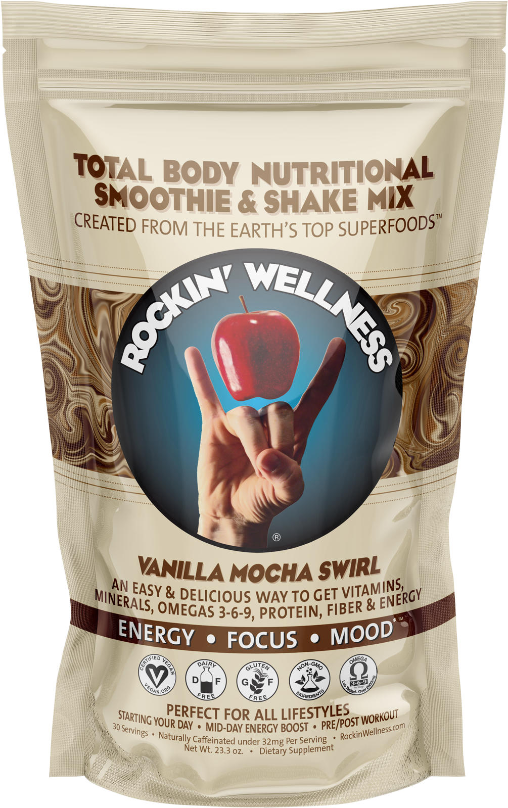 Vanilla Mocha Swirl (2000x2000), Png Download