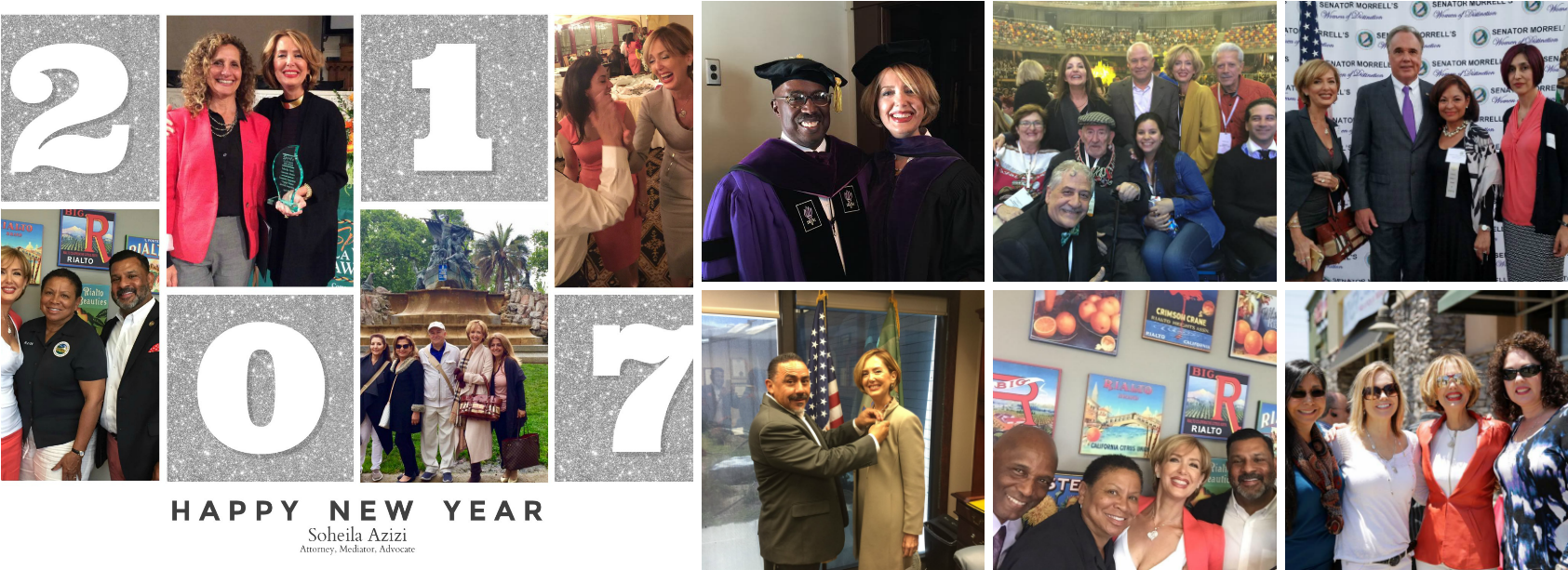 Happy New Year Fb Banner - Collage (1702x630), Png Download