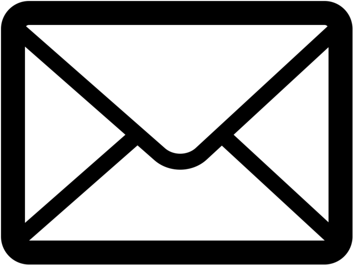 White Computer Envelope Drawing Icons Png Download - Rectangle Shape Object Clip Art (800x800), Png Download