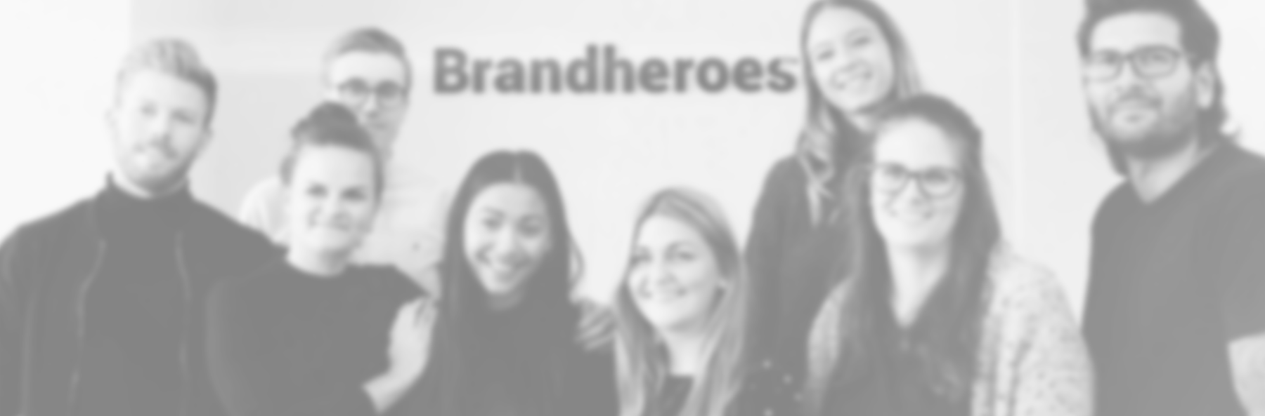 Brandheroes Team Blur - Social Group (1800x593), Png Download