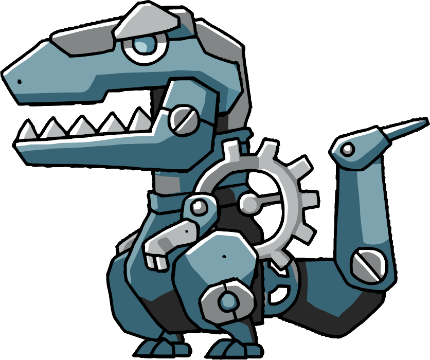 Scribblenauts Unlimited T Rex (836x700), Png Download