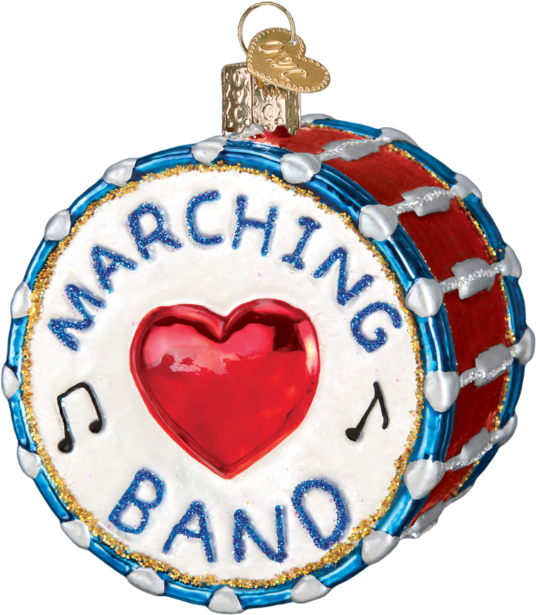 Marching Band Christmas Ornaments (950x950), Png Download