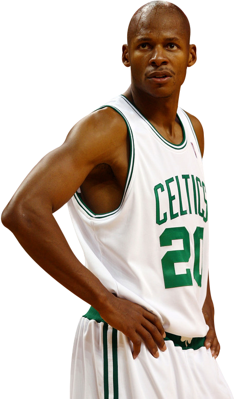 Ray Allen Celtics No Background (545x800), Png Download