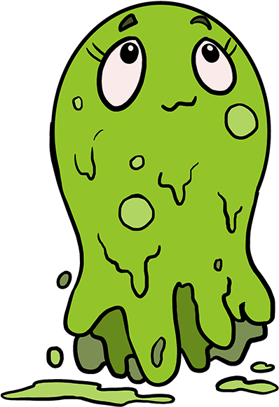 How To Draw Slime (680x678), Png Download