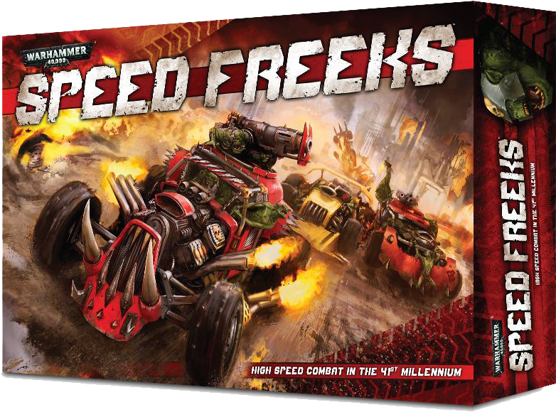 D&d Youth League Every Sunday At Little Wars - Warhammer 40k Speed Freeks (840x599), Png Download