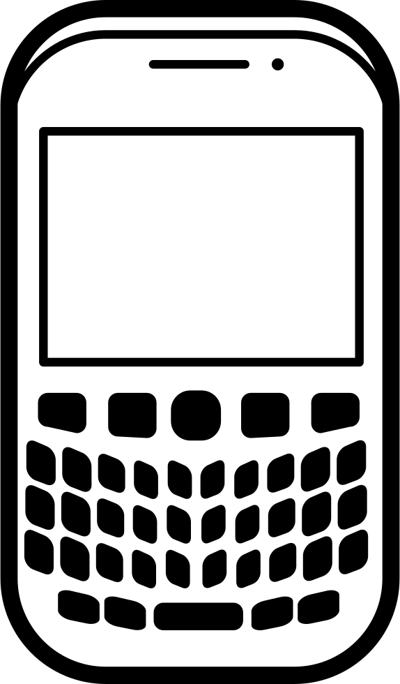 Png File Svg - Blackberry Curve 8520 (574x980), Png Download