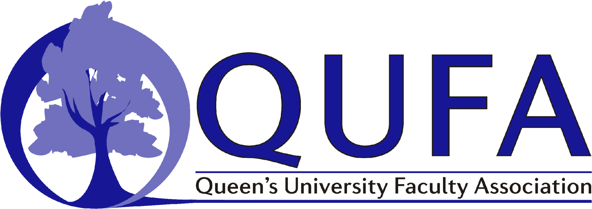Queen's University Faculty Association Logo With A - Graphic Design (2048x767), Png Download
