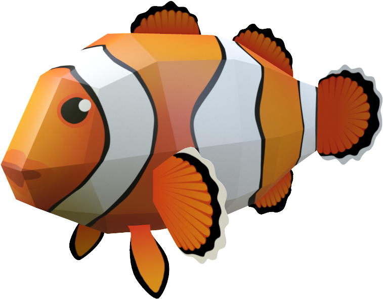 Clownfish - Illustration (1048x599), Png Download