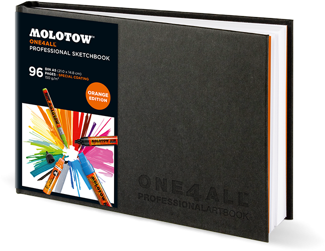 One4all™ Professional Sketchbook Din A5 - Landscape A4 Sketchbook (800x800), Png Download