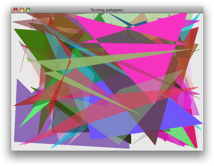 Output On My Machine Http - Triangle (720x560), Png Download