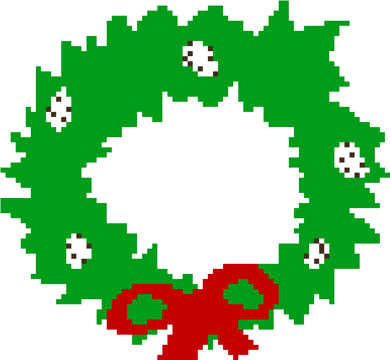 Christmas Wreath - Circle (890x720), Png Download