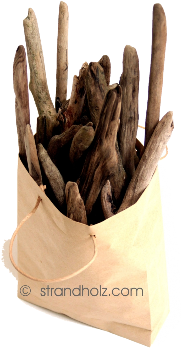 Driftwood In A Bag View1 - Paper Bag (1000x1500), Png Download